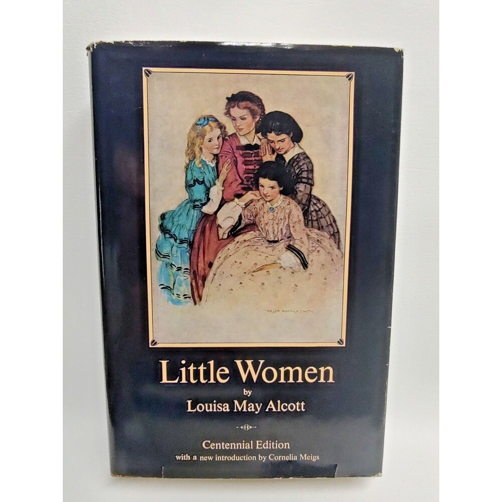 Vintage 1968 Little Women Louisa May Alcott Hardback Centennial Edition 9.5"x6.5
